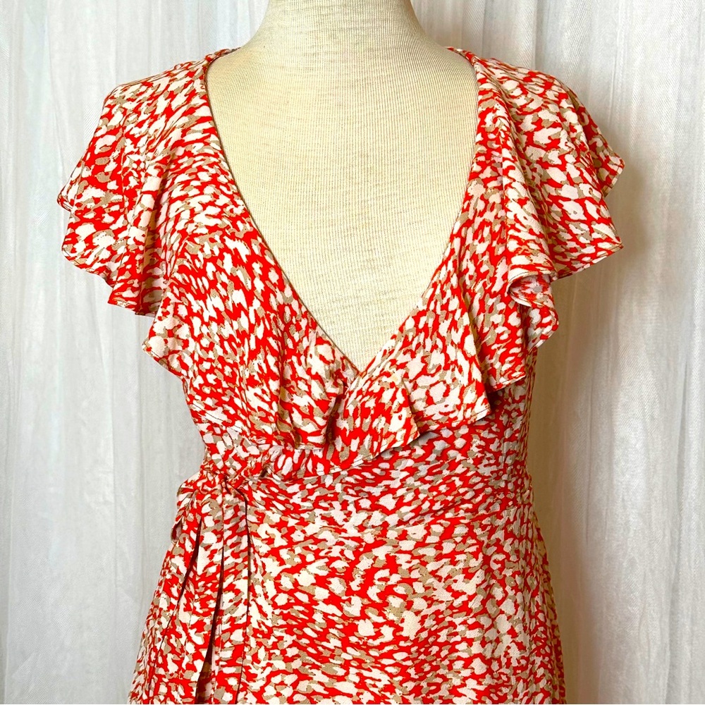 Free People French Quarter Wrap Mini Dress